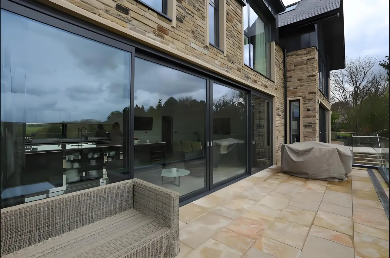 Sliding Door installed in Balcony