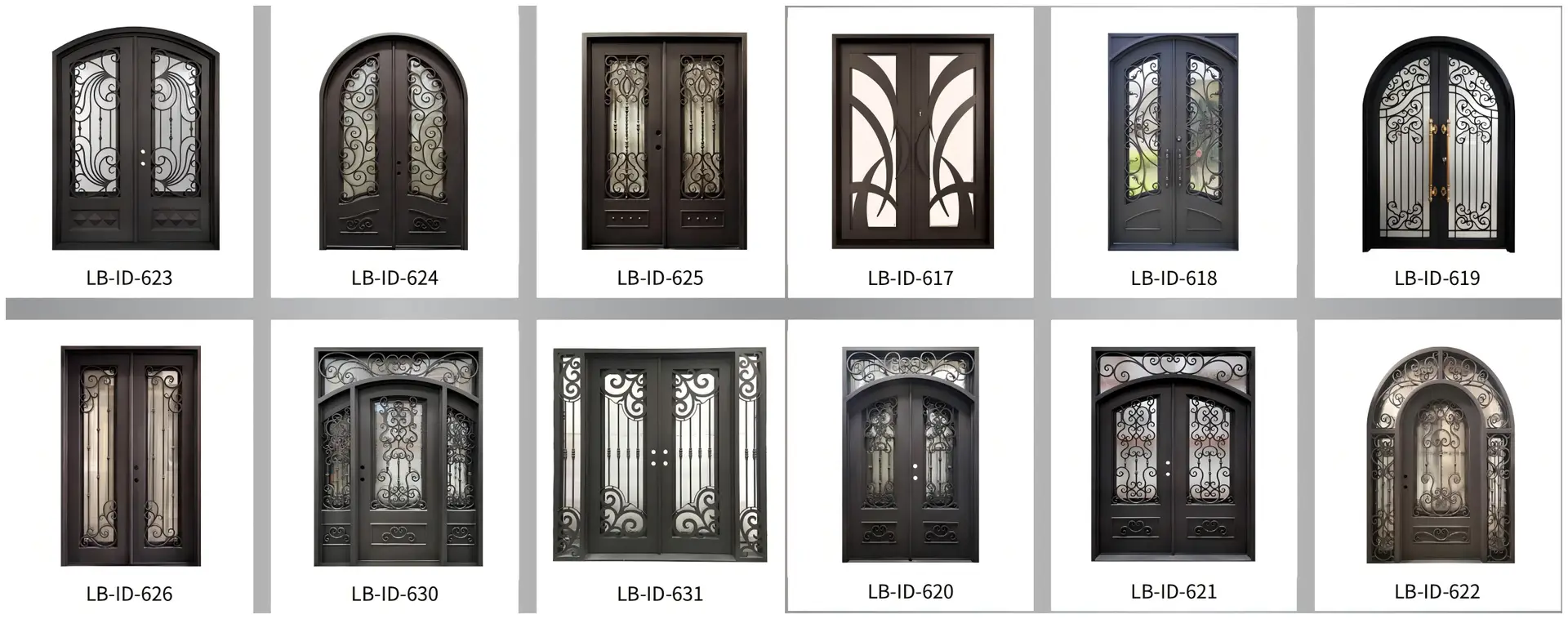 Iron Entry Door Design 4