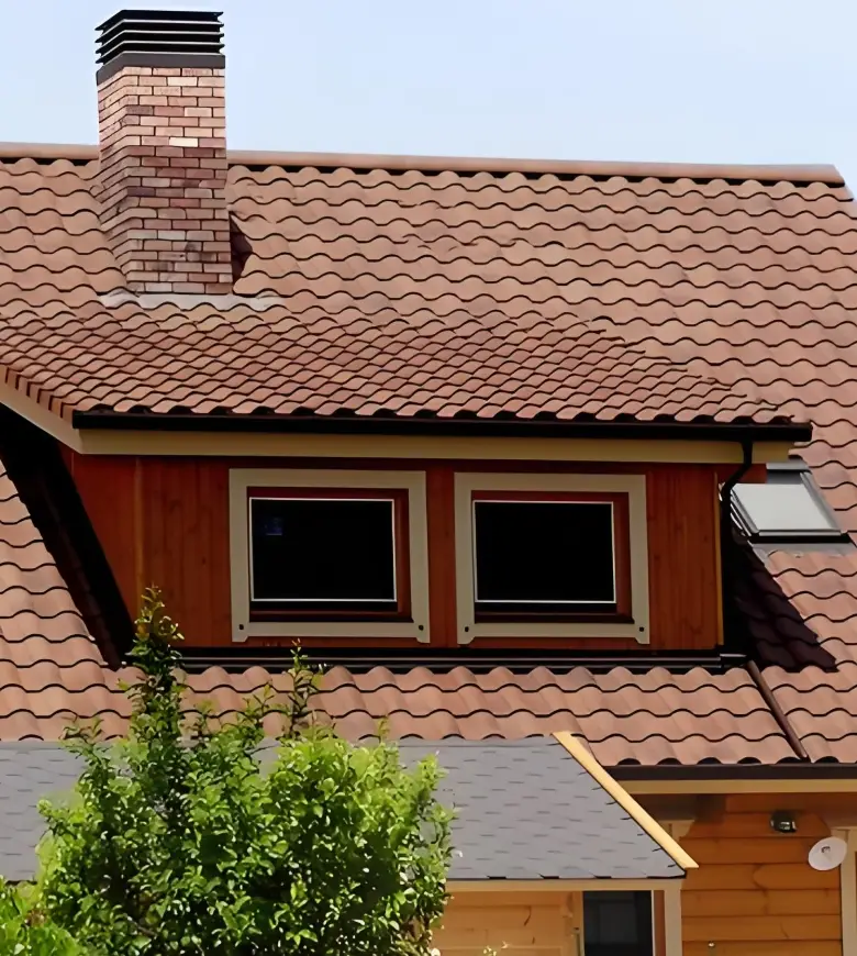 Roof tile profiles and finish options for building projects