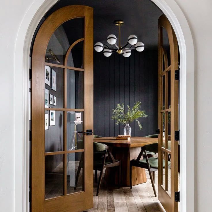 Arched French Doors