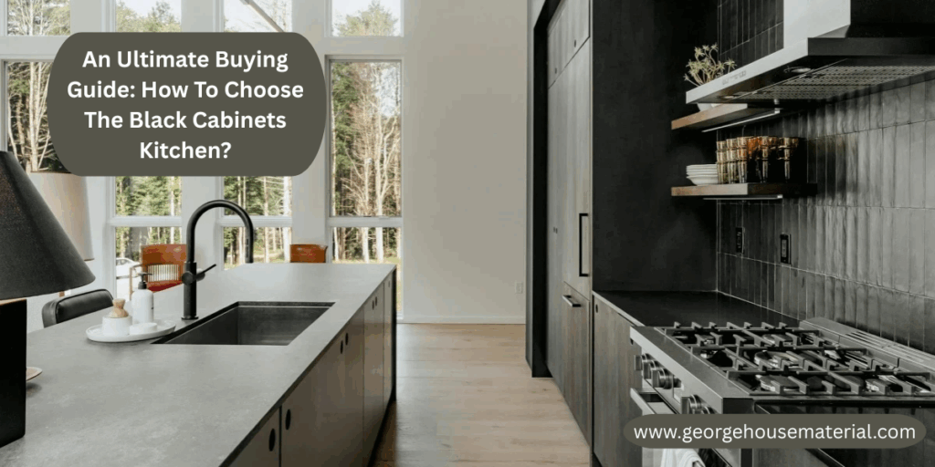 Black Kitchen Design in George Group