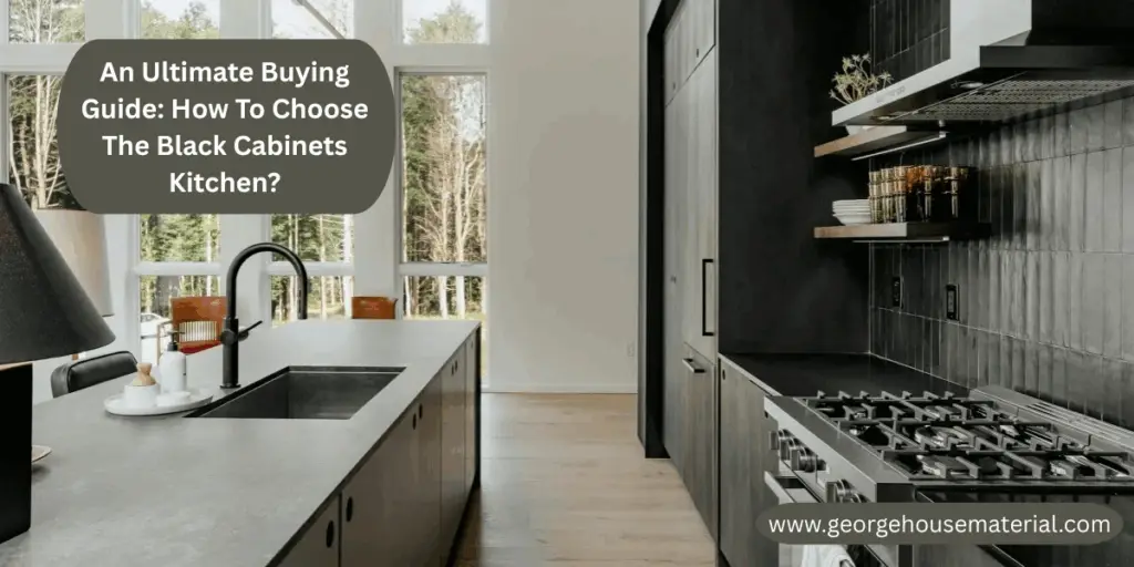 Black Kitchen Design in George Group