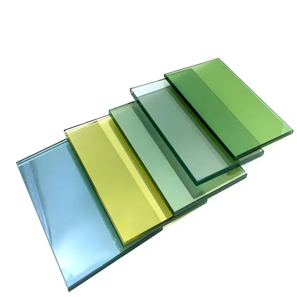 Tinted and colored glass options for fixed windows