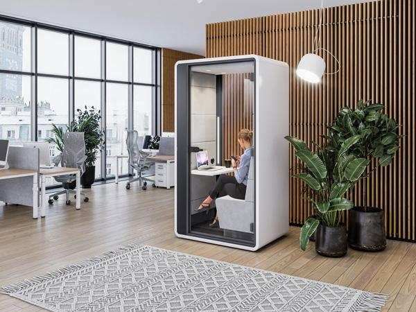 glass box for office