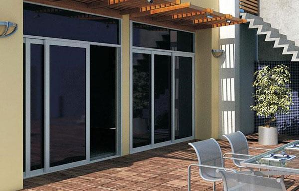 Impact-Resistant Aluminum Doors