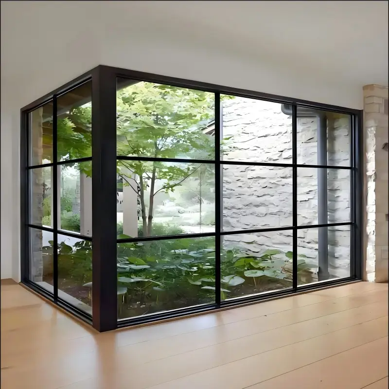 Rectangular fixed picture window configuration examples