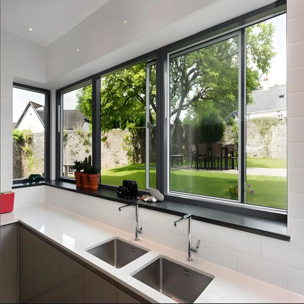 Sliding window systems for apartment and villa projects