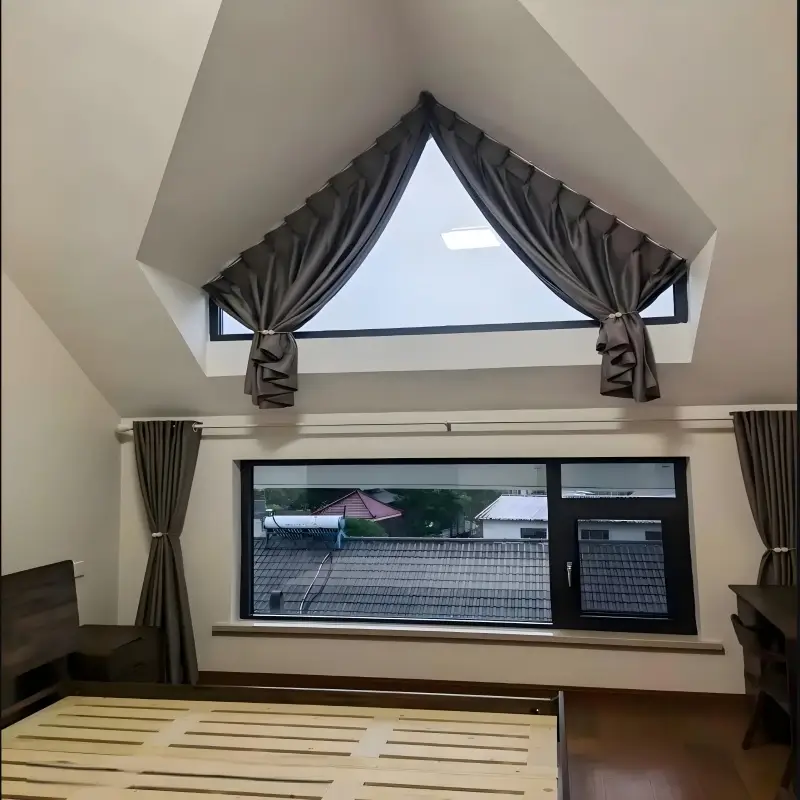 Custom triangular and special-shape fixed windows