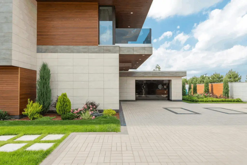 Black Tinted Garage Door