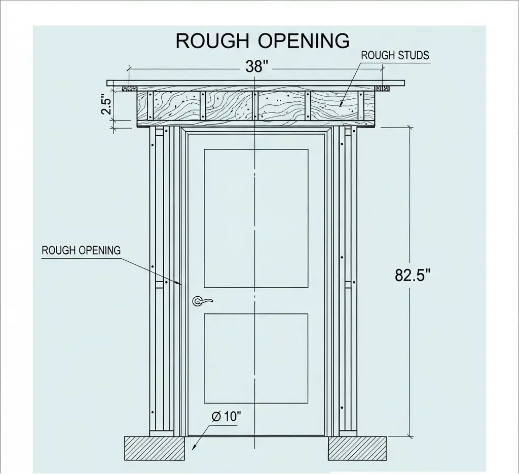 Rough Opening For 36 inch doors