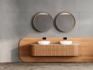 Custom made bathroom Vanity