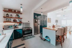 Navy Blue Kitchen Cabinets