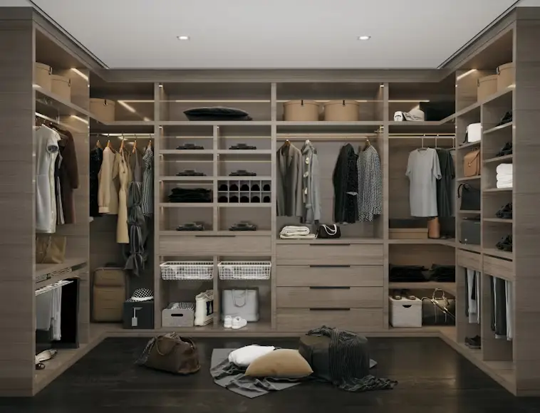 Standard Walk-In Closet