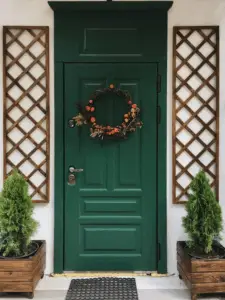 Green Front Door Colors