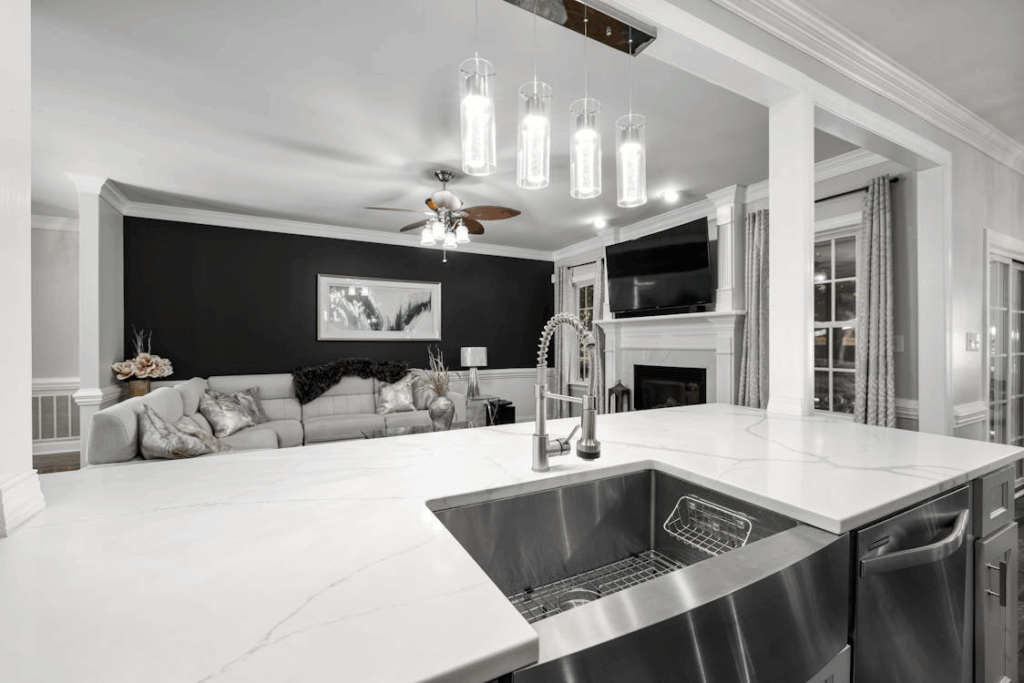 Kitchen Island with Sink