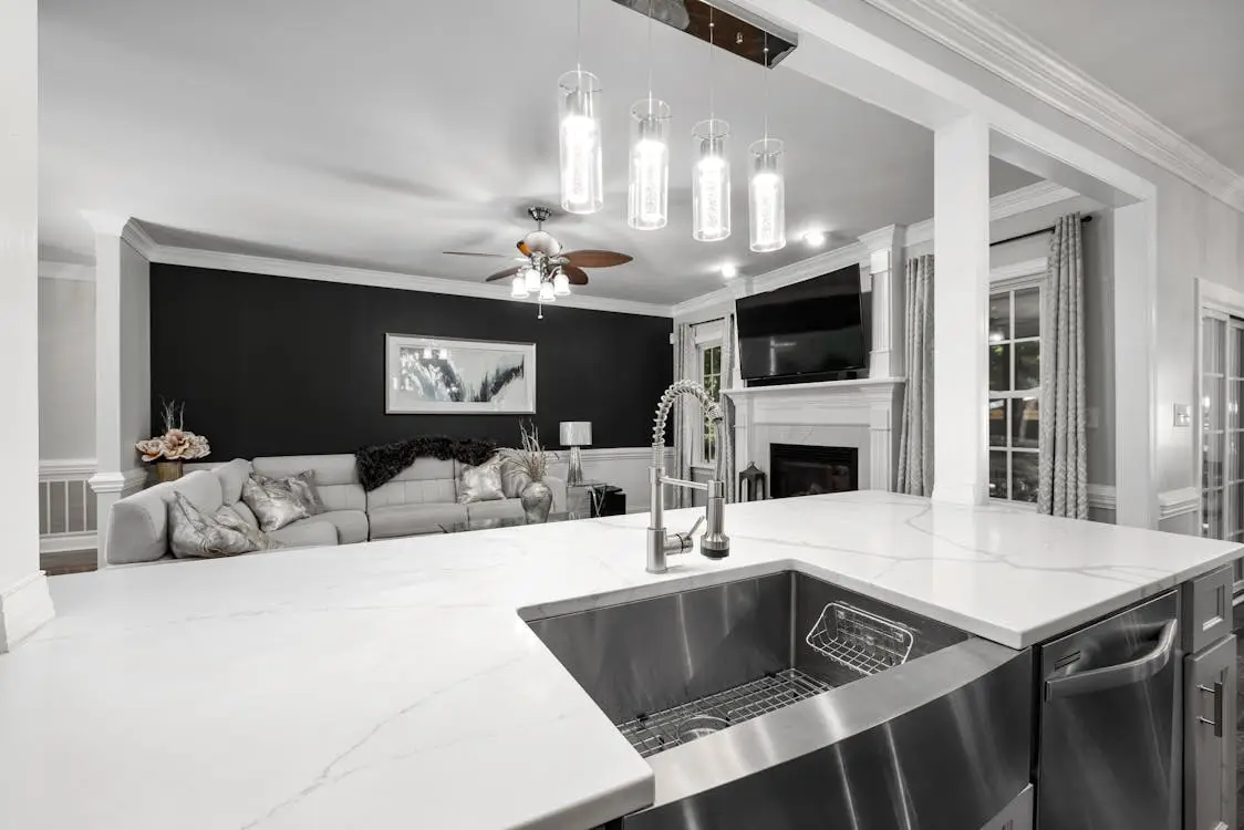 Kitchen Island with Sink