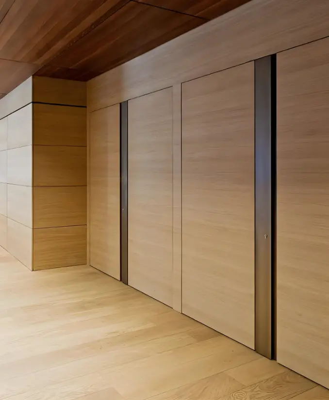 Sliding Hidden Doors