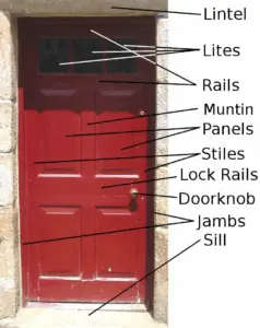 Measure a door jamb