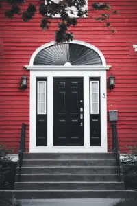 Black Front Door