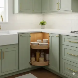 Easy Reach Corner Cabinet