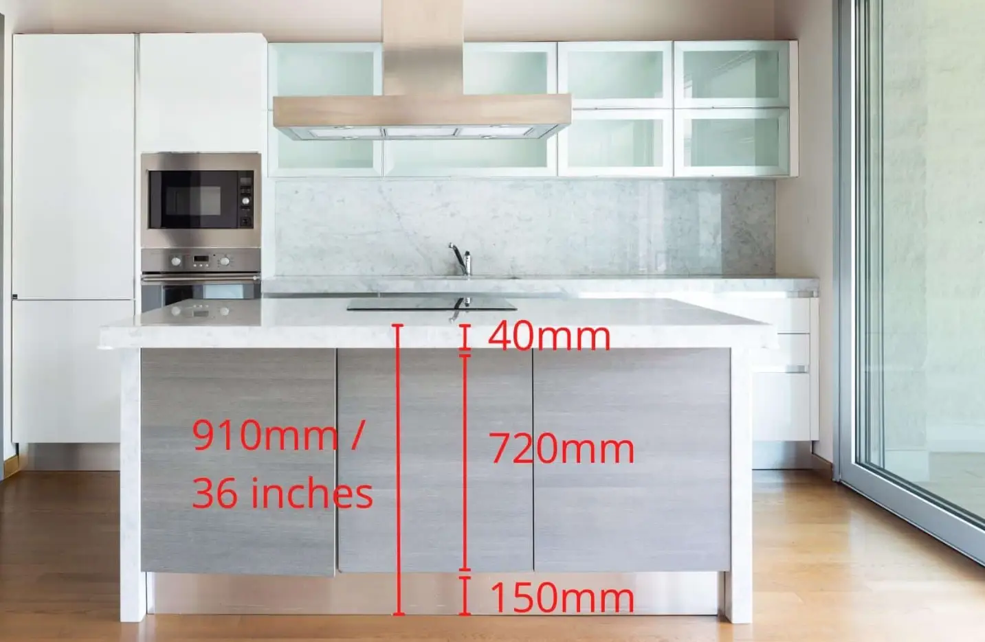 Kitchen Countertop Heights