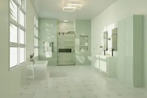 Green Bathroom