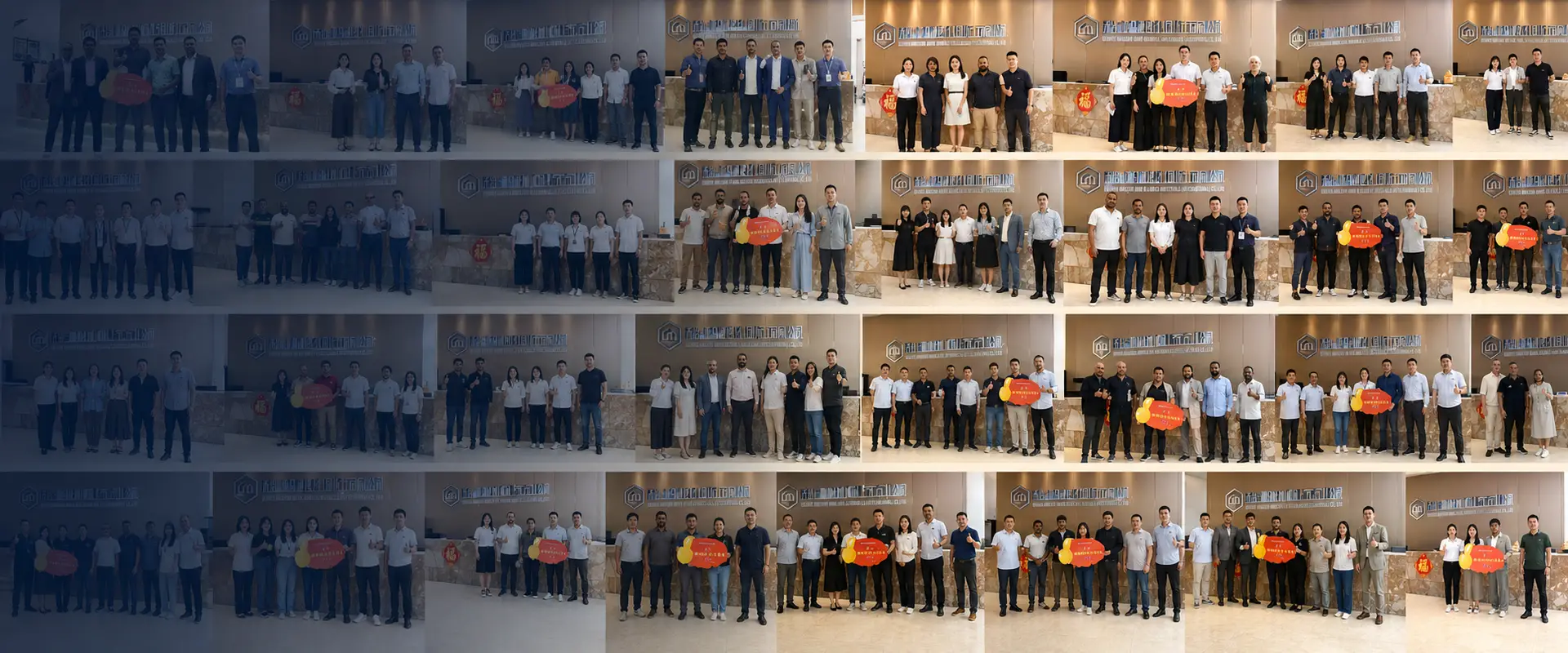 Completed building material procurement projects for residential and commercial spaces