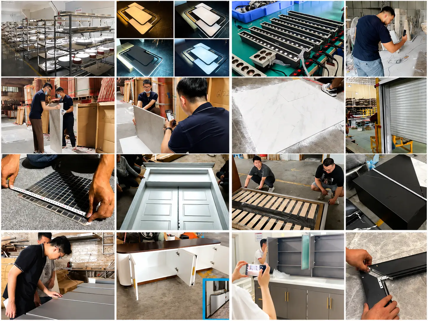 Building material quality inspection using confirmed specifications and samples