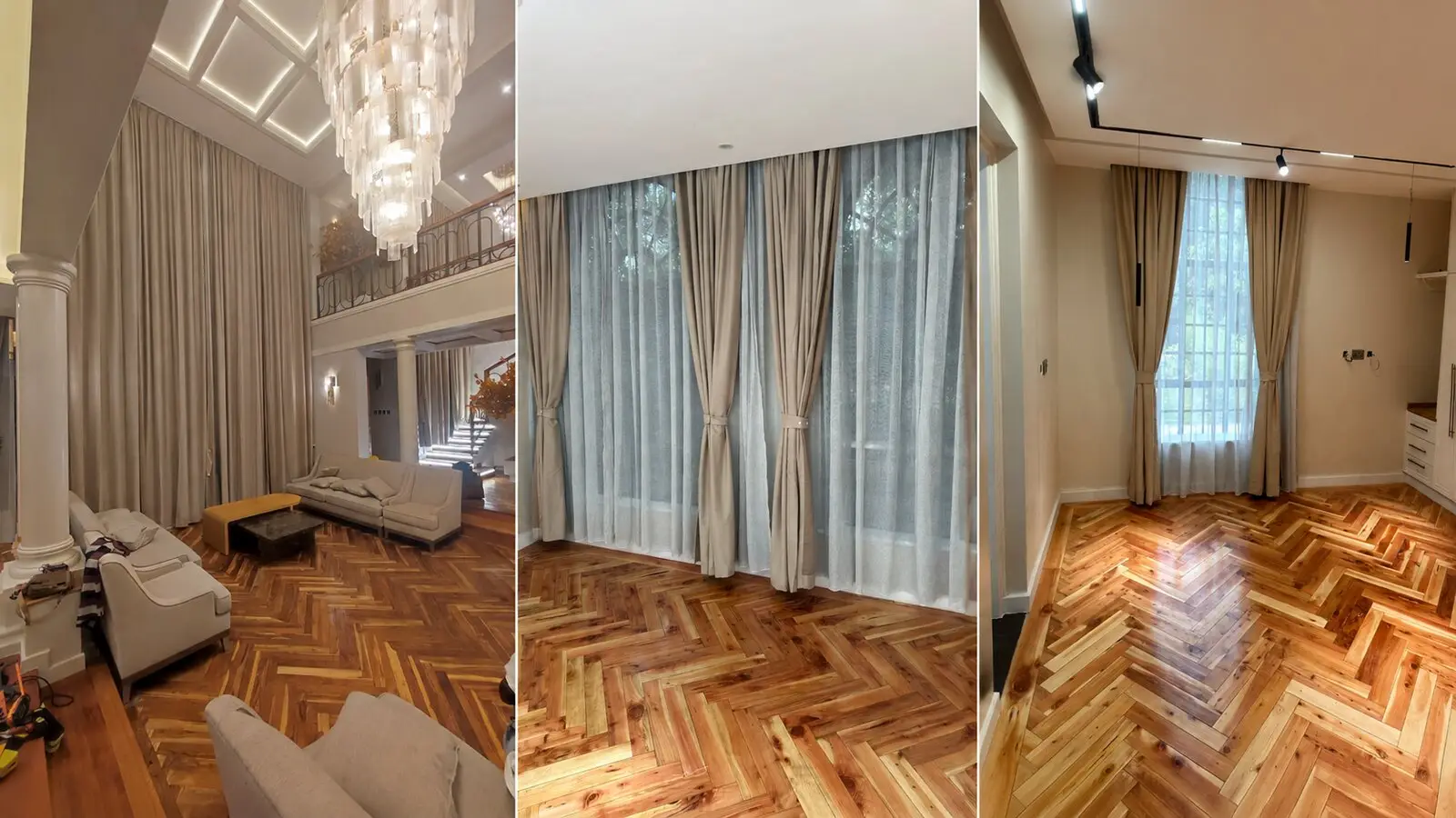Flooring and interior finishes in a Mombasa villa