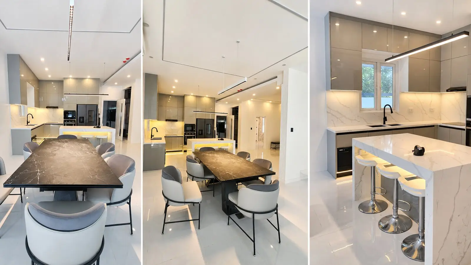 Kitchen cabinets installed in a Manila house project